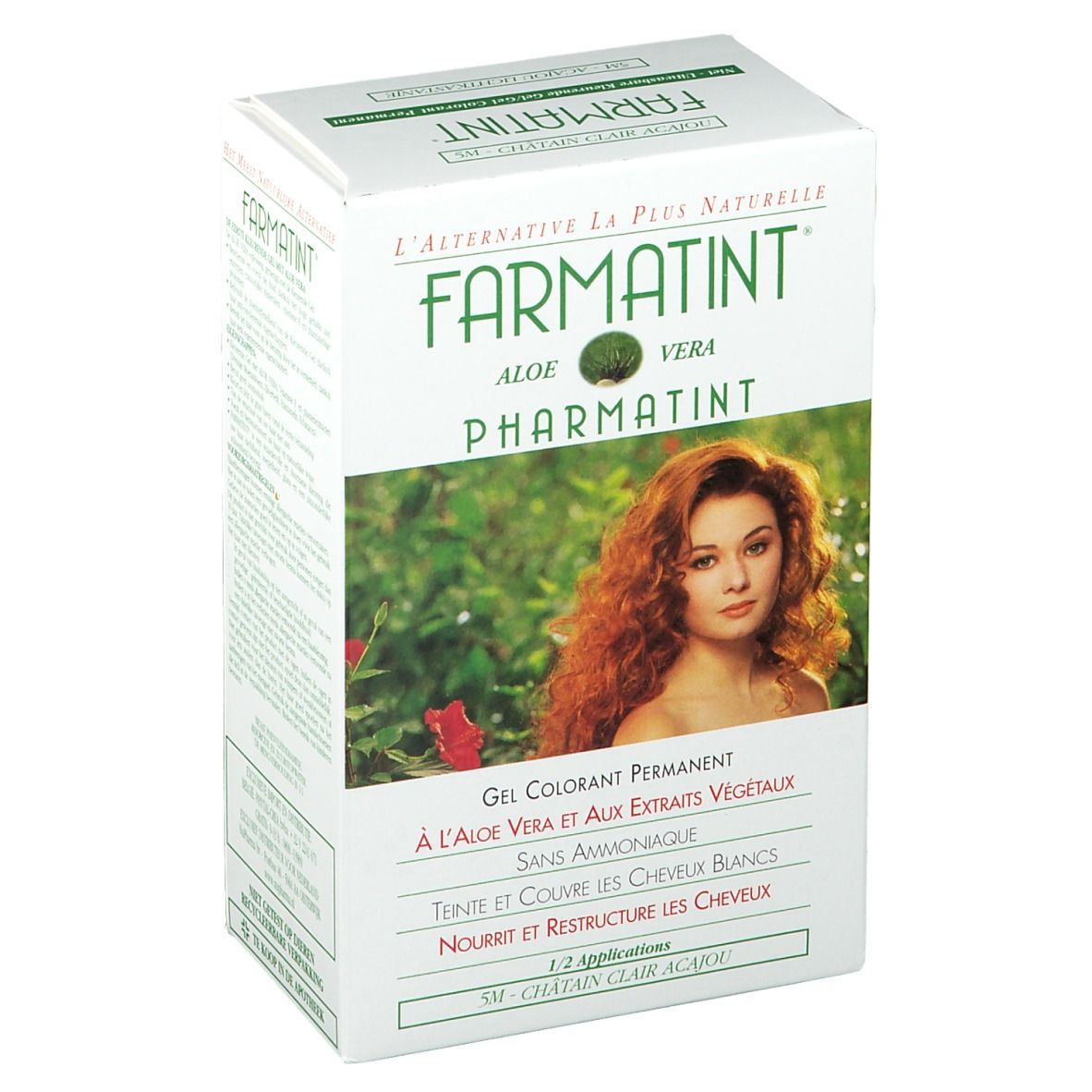 FARMATINT Permanent Coloring Gel Hellkastanie Mahagoni 5M