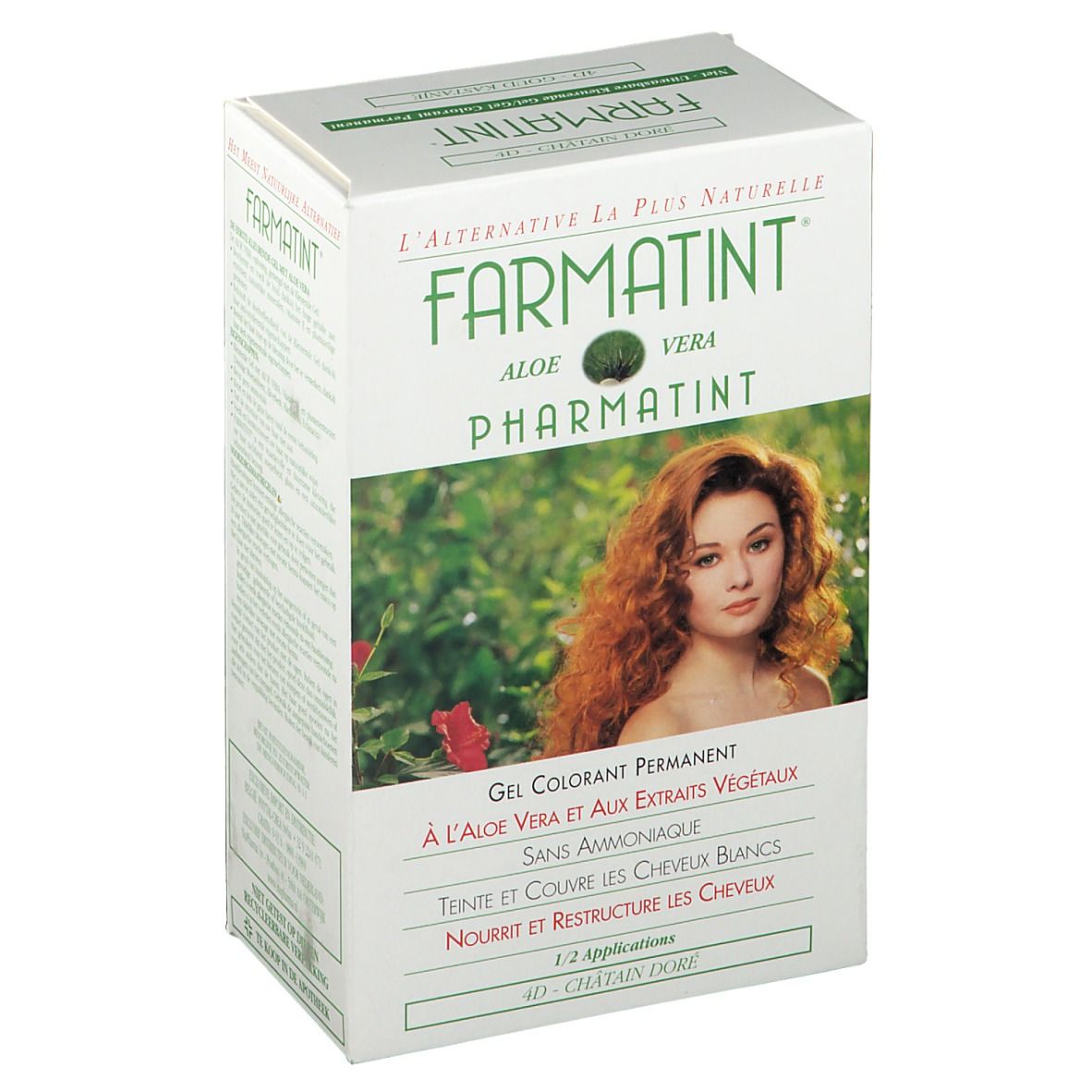 FARMATINT Permanent Coloring Gel Goldbraun 4D