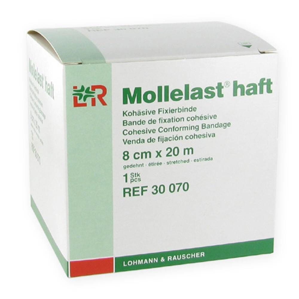 Mollelast Haft Windel Elast. ADH 8 cm x 20 m