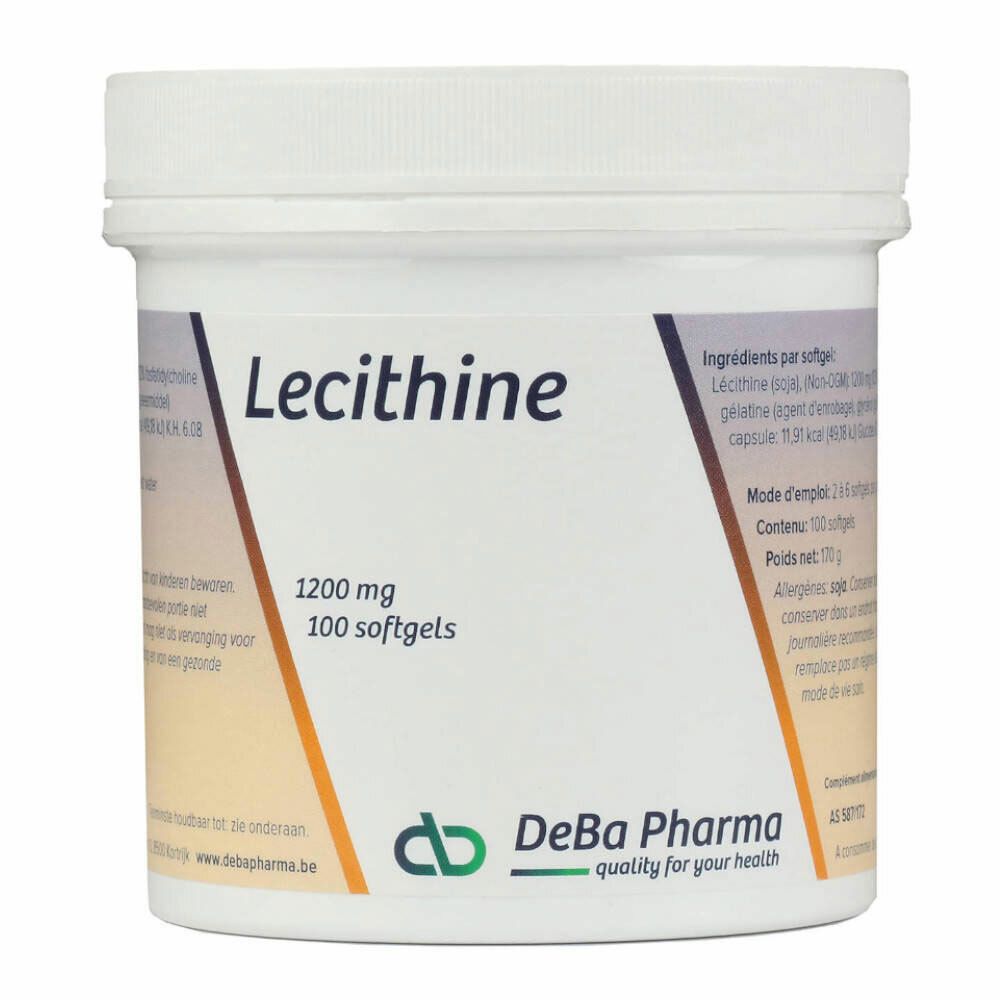 Image of DeBa Pharma Lecithine 1200 mg