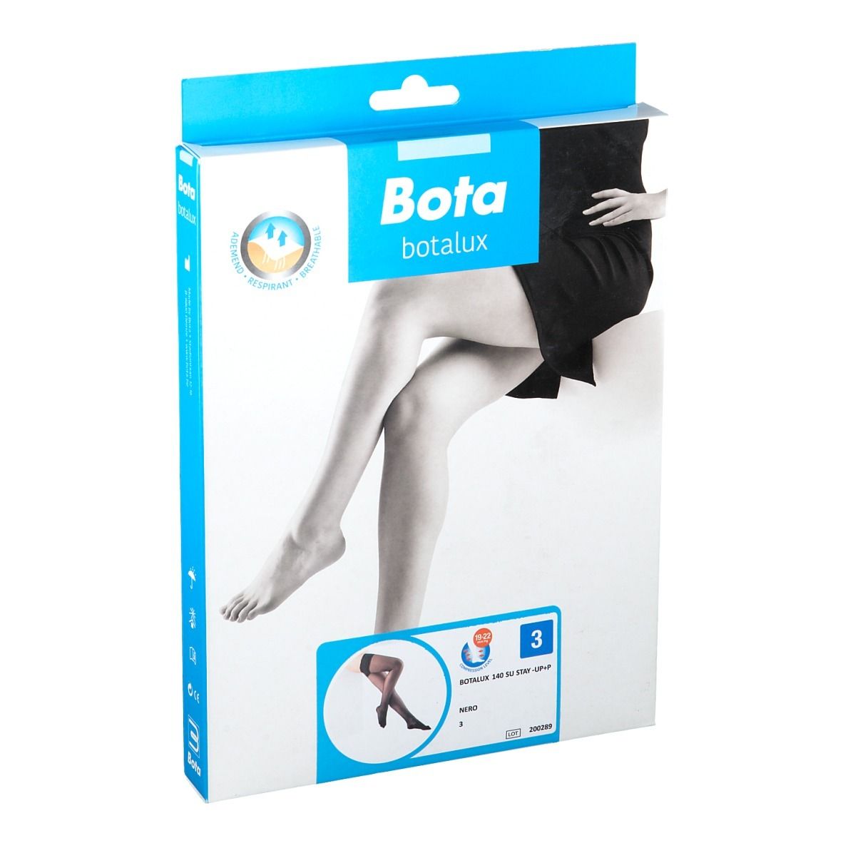 Bota Botalux 140 SU Stay-Up+P Nero Größe 3