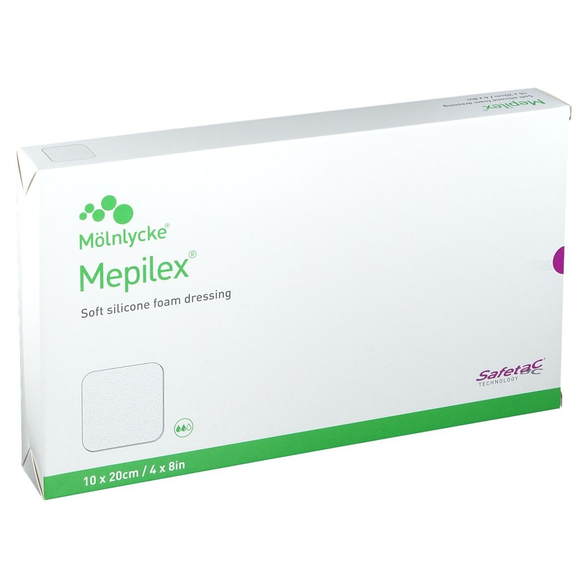 Image of Mepilex 10 cm x 20 cm