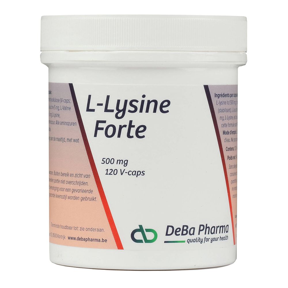 DeBa Pharma L-Lysine Forte 500 mg