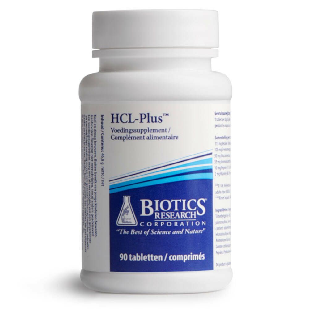 Image of BIOTICS® RESEARCH HCL Plus™