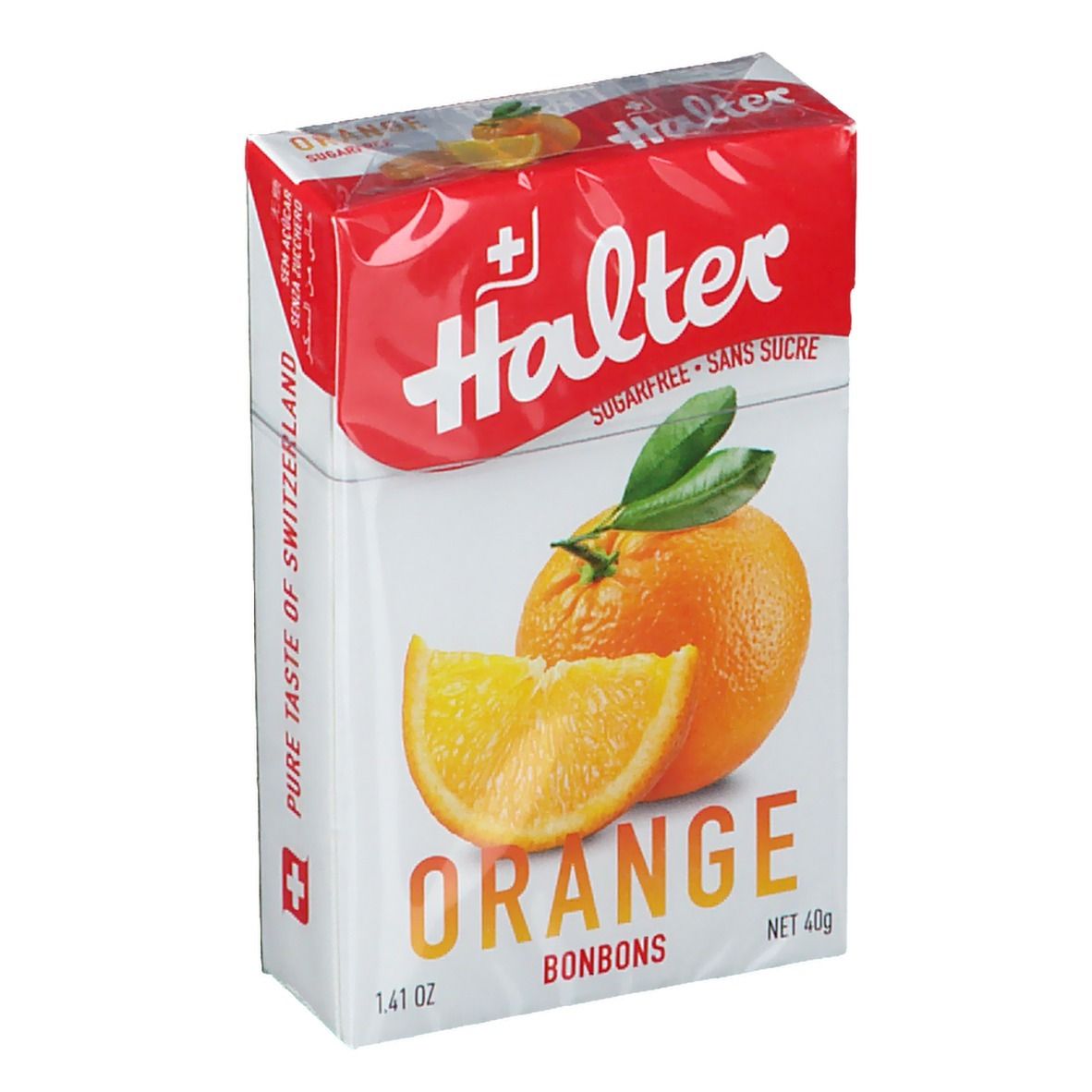 Image of Halter Orange Bonbons Zuckerfrei