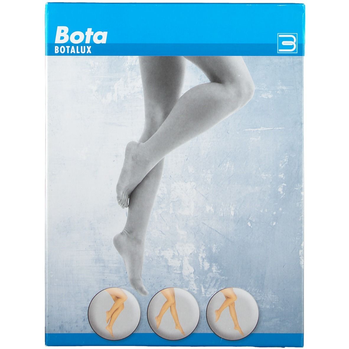 Bota Botalux Stützstrümpfe 140 DEN solide Stütze AG+P schwarz Gr. 2 37