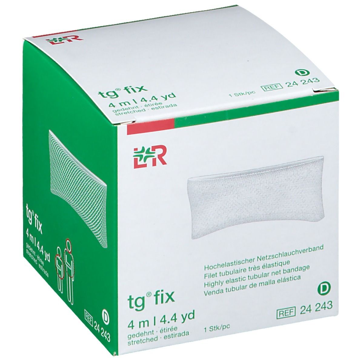 Lohmann & Rauscher tg® fix D für großen Kopf, kleiner Rumpf