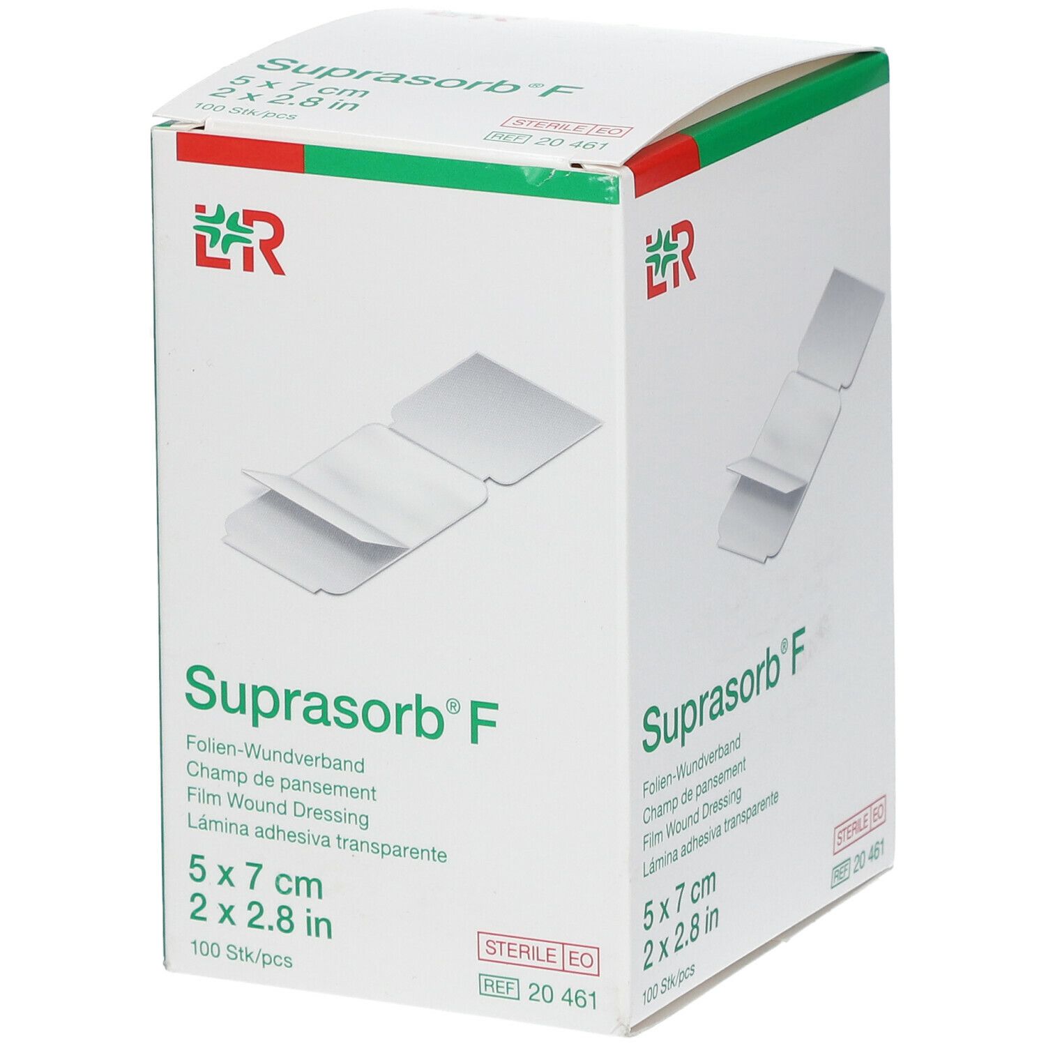 Suprasorb® F 5 x 7 cm steril