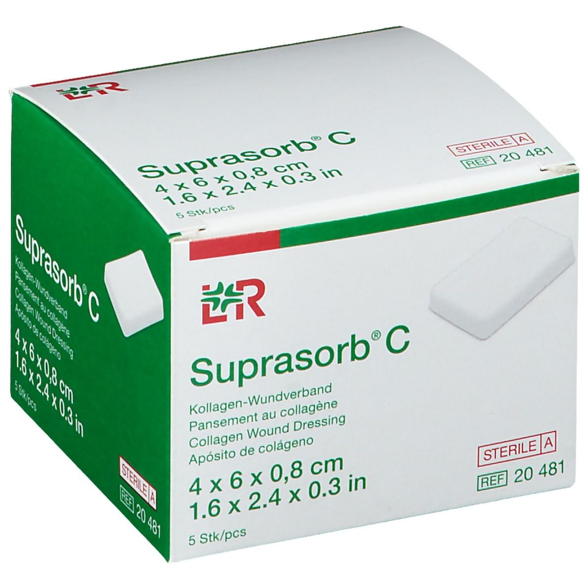 Suprasorb® C 4 x 6 x 0,8 cm