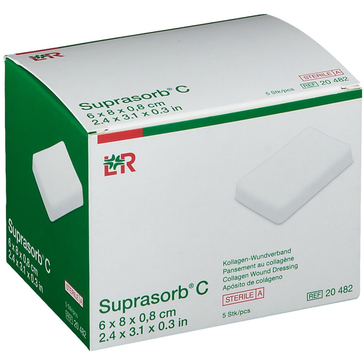 Suprasorb® C 6 x 8 x 0,8 cm