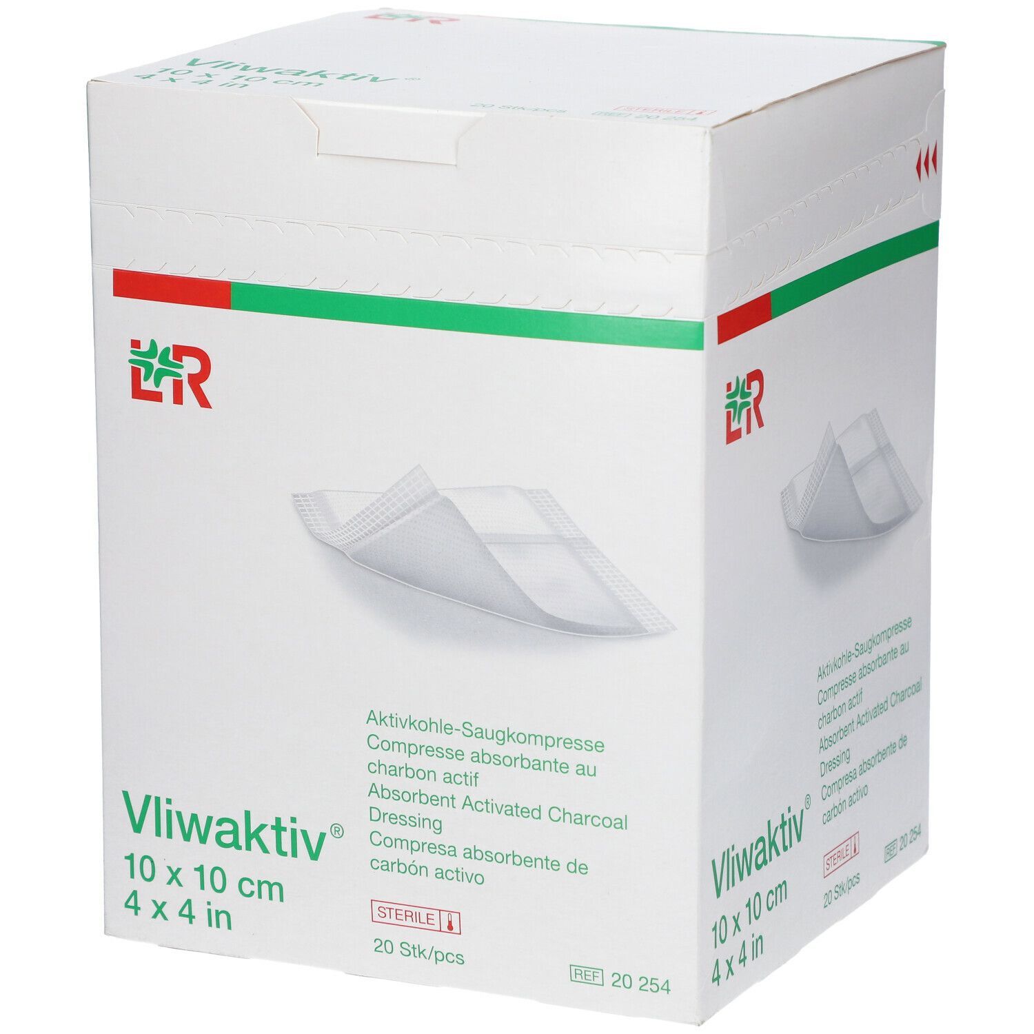 Vliwaktiv® ST 10 cm x 10 cm steril