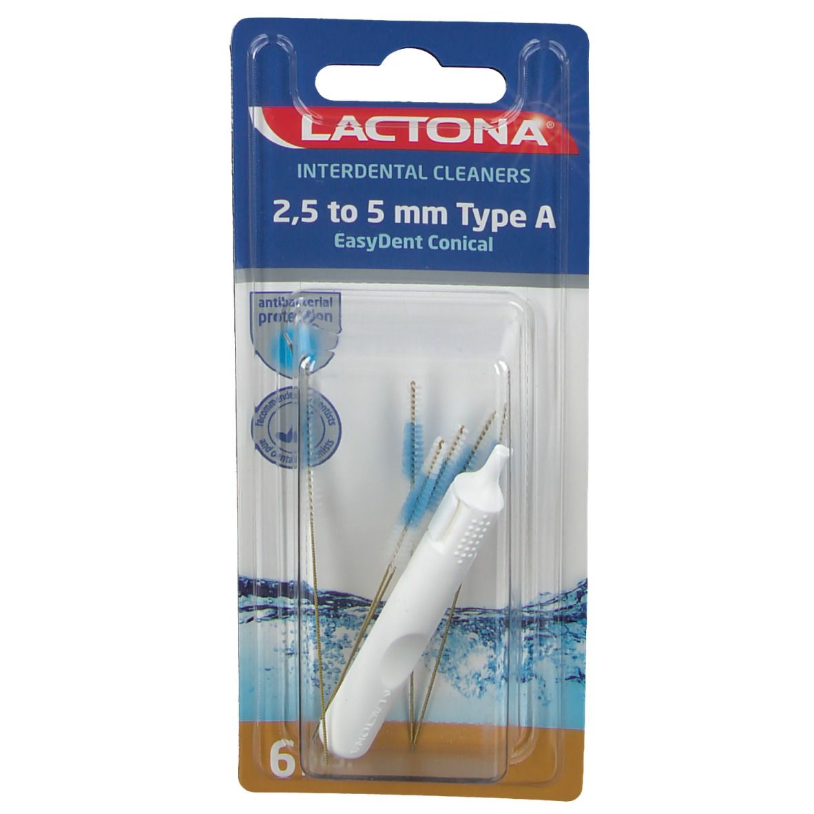 EasyDent Conical 2,5 - 5 mm Interdentalbürste