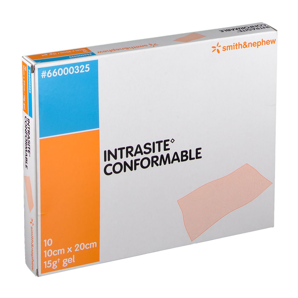 INTRASITE Conformable Hydrogel Wundverband 10 cm x 20 cm