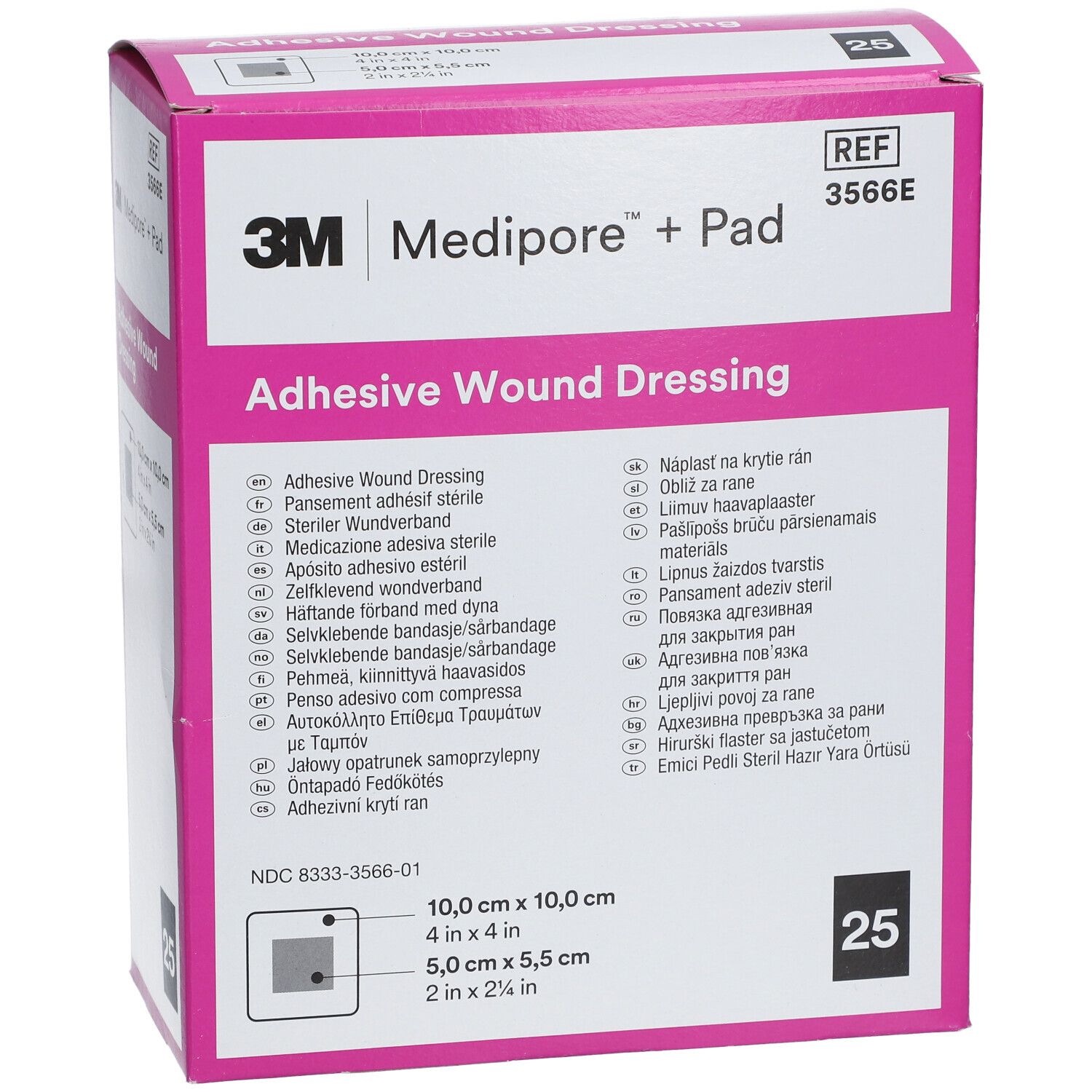 3M™ Medipore™   Pad 10 x 10 cm - shop-apotheke.ch
