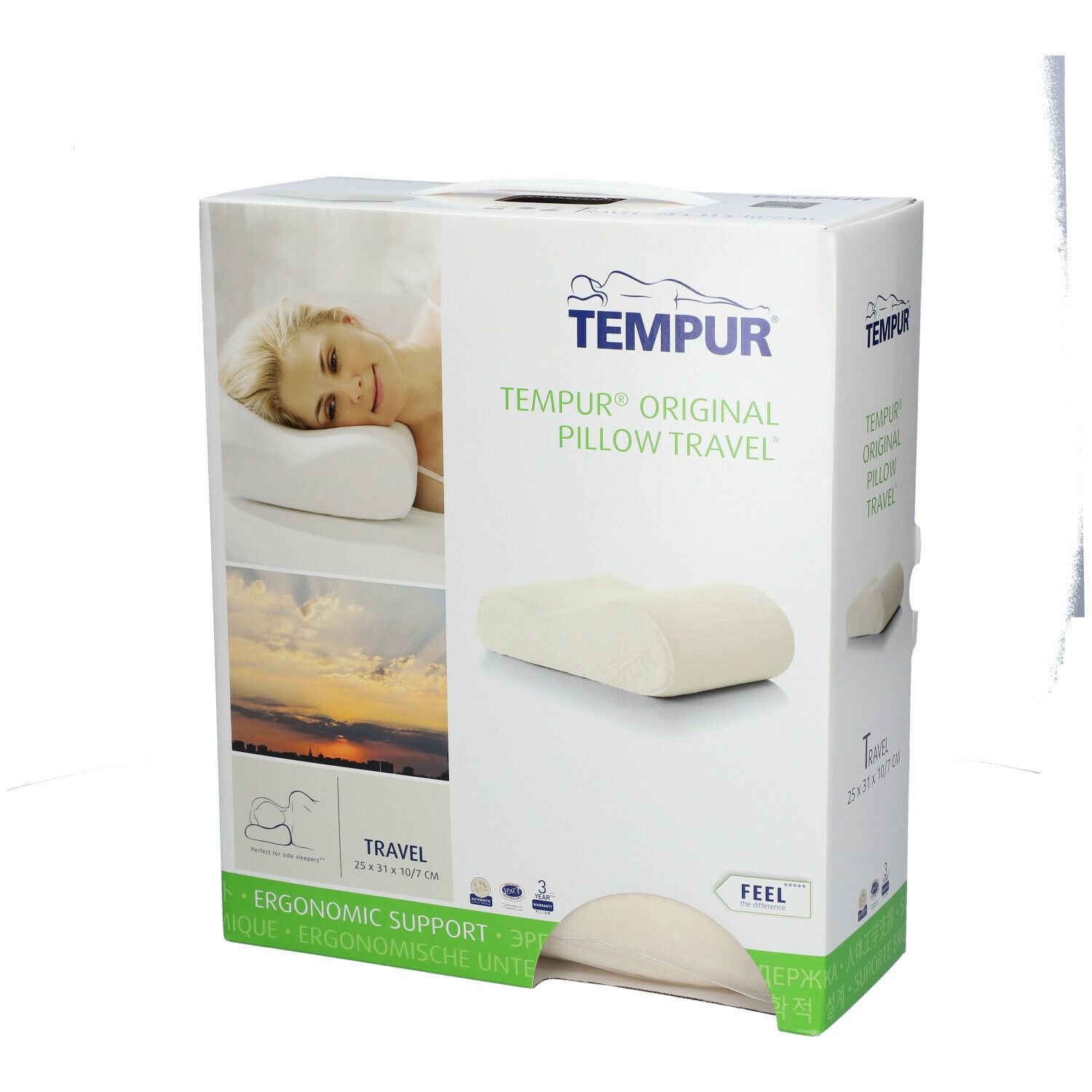 Image of TEMPUR® Reisekopfkissen 25 x 31 x 10 cm