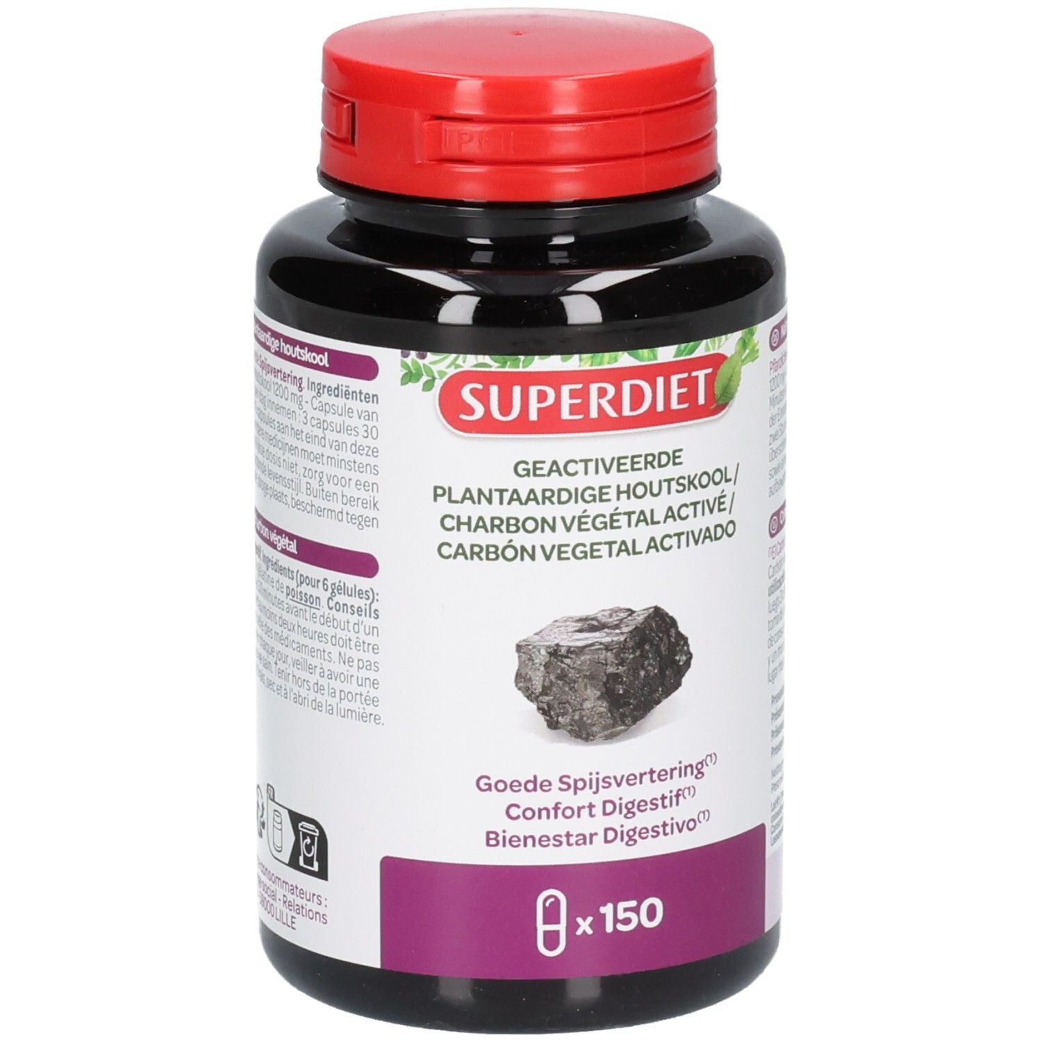 Super Diet Carbon Végétal