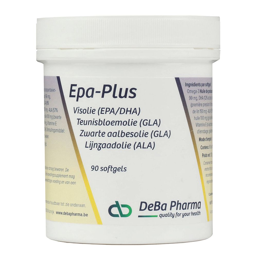 Image of DeBa Pharma EPA-PLUS Omega 3-6-9