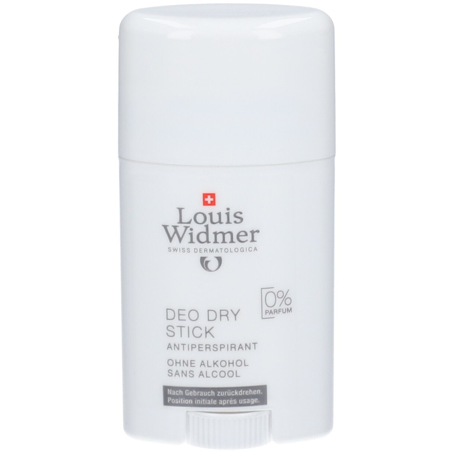 Louis Widmer Deo Dry Stick sans parfum