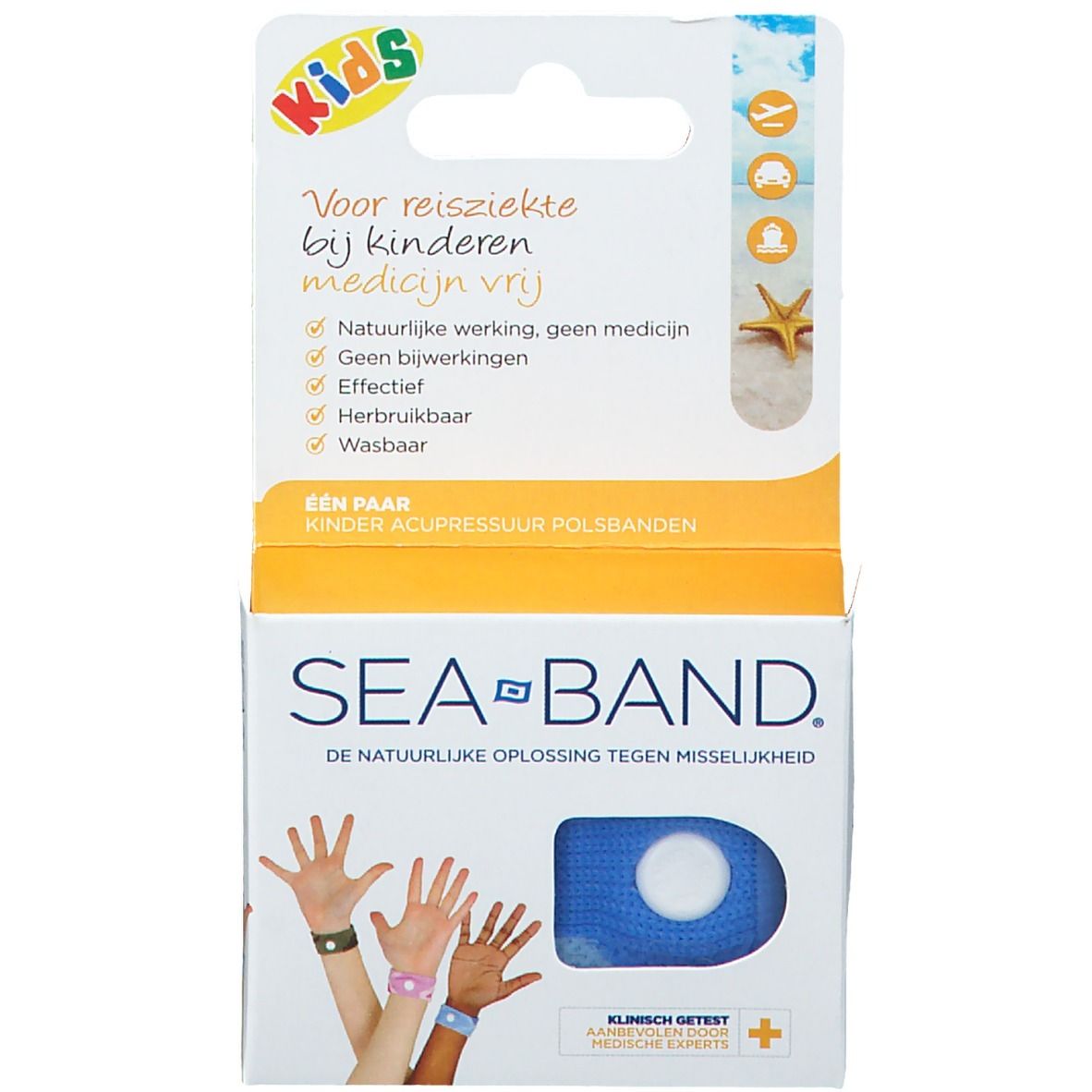Image of Sea-Band® Handgelenkbandage Blau