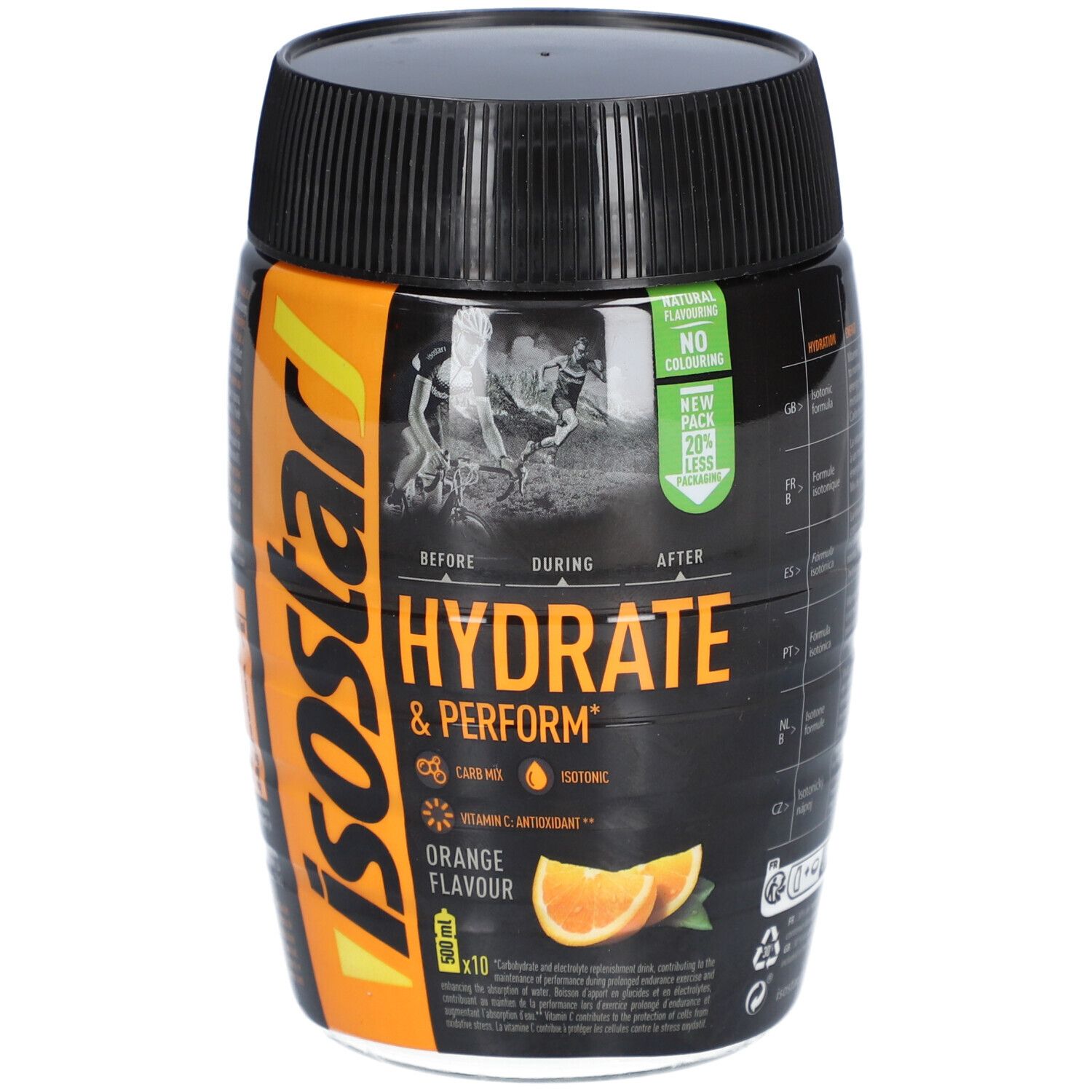 Image of isostar® Hydrate & Perform Sport Drink Orange