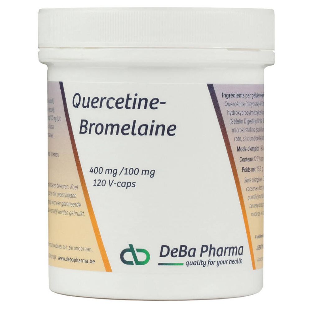 Image of DeBa Pharma Quercetine Bromelaine 400 mg