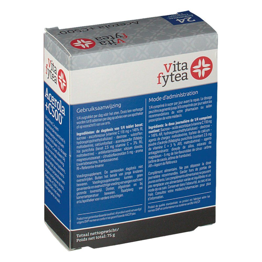 Vitafytea Acerola +C500 - shop-apotheke.ch