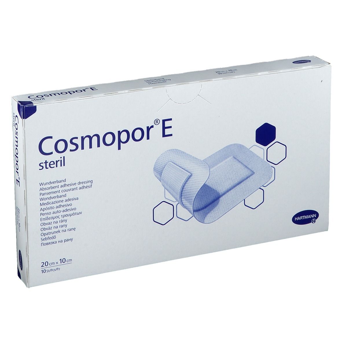 Cosmopor® E stérile 20 x 10cm