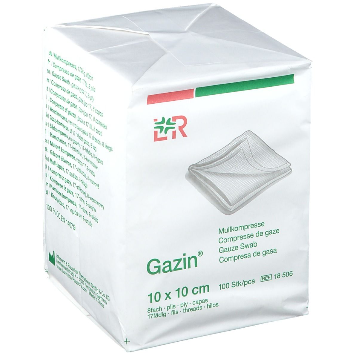 Gazin® Kompresse 10 x10 cm