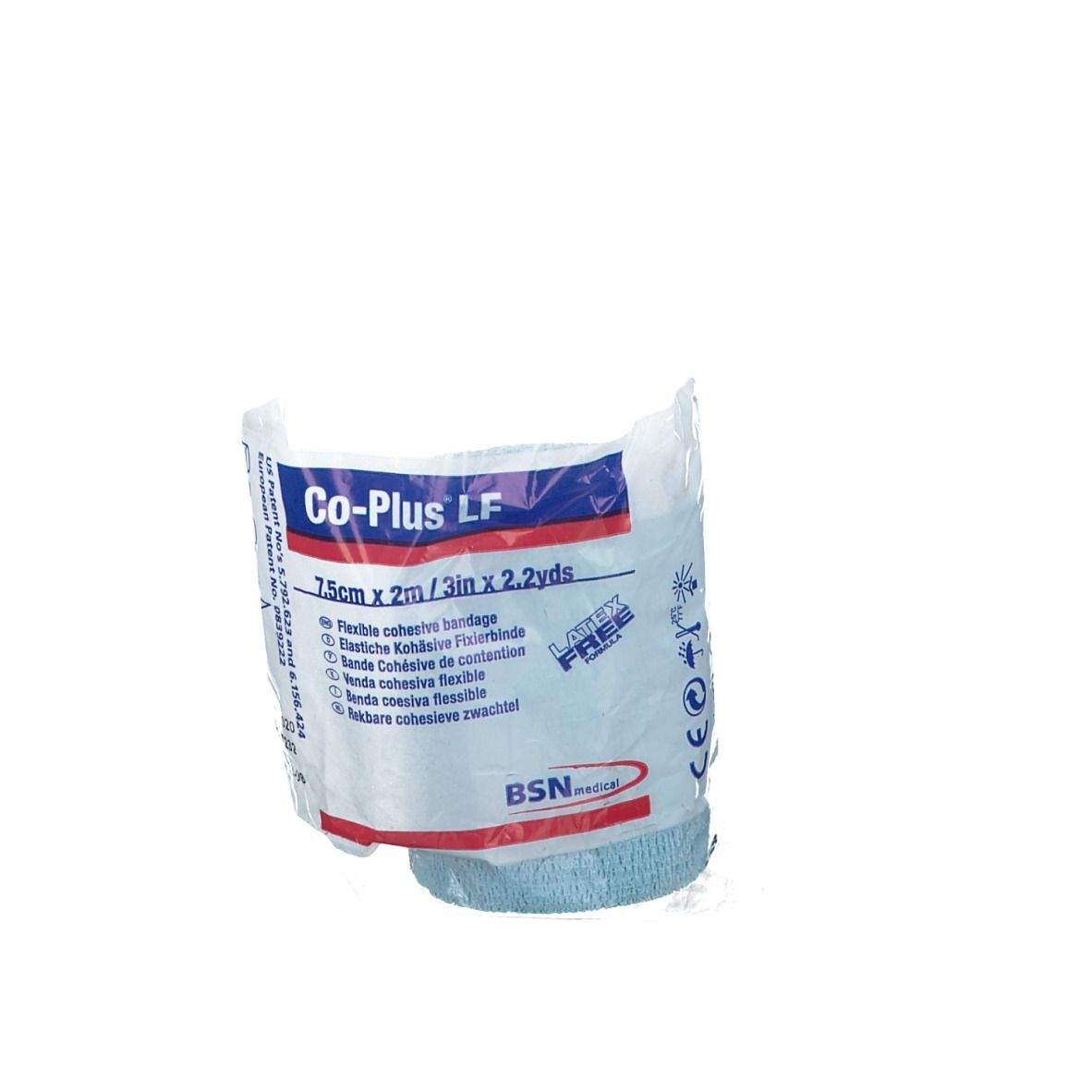 Co-Plus® LF Elastische Kohäsive Fixierbinde 7,5 cm x 2 m