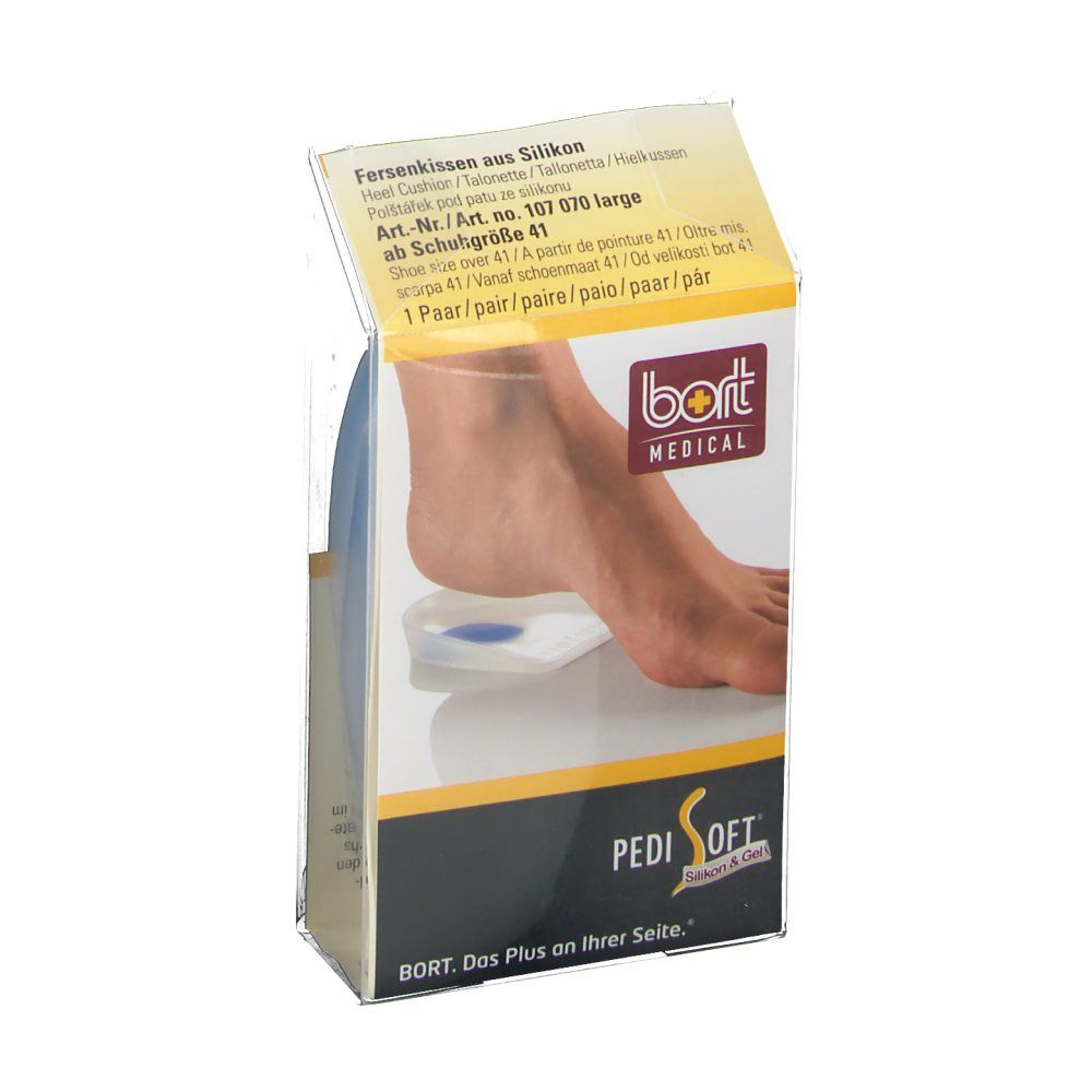 Bort PediSoft® Absatz mit SoftSpot Silikon groß