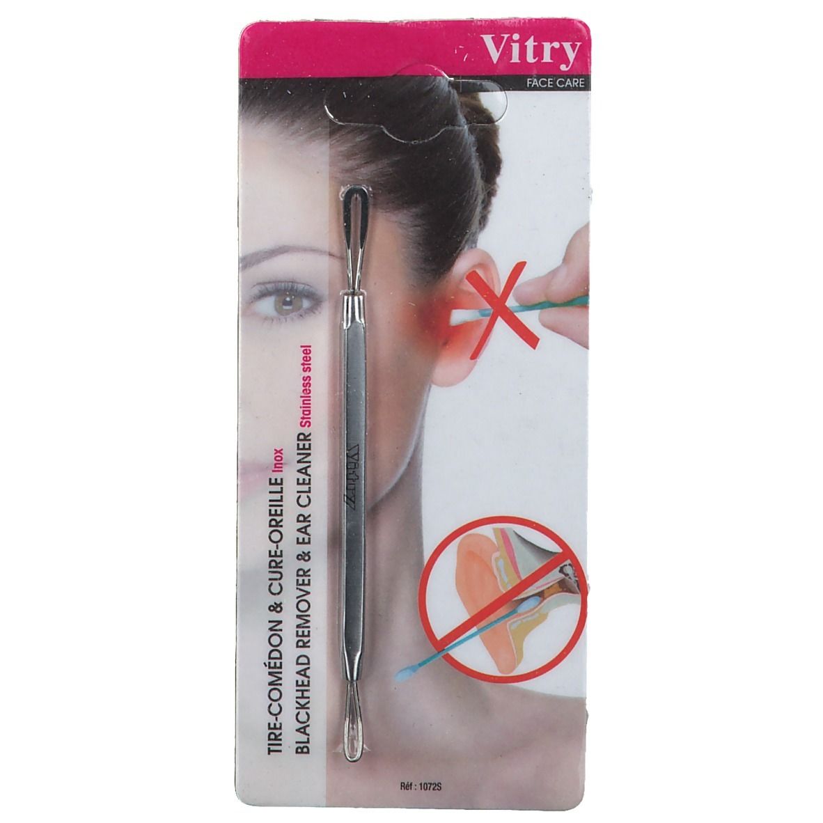 Vitry Tire-Comédons & Doppelte Edelstahl-Ohrstöpsel
