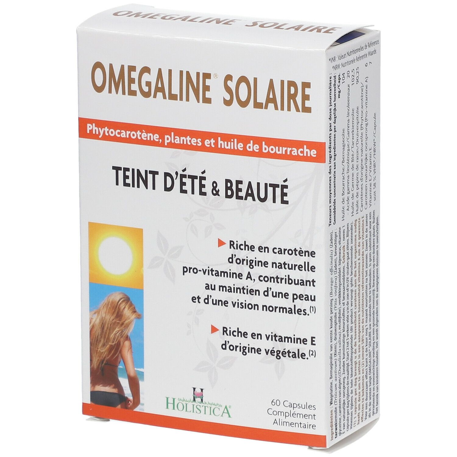 OMEGALINE® SOLAIRE Beauty & Sommerlicher Teint