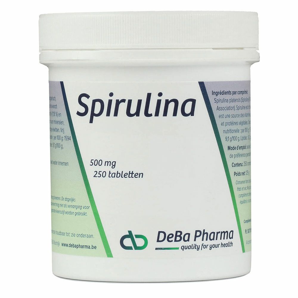 Image of DeBa Pharma SPIRULINA 500 mg