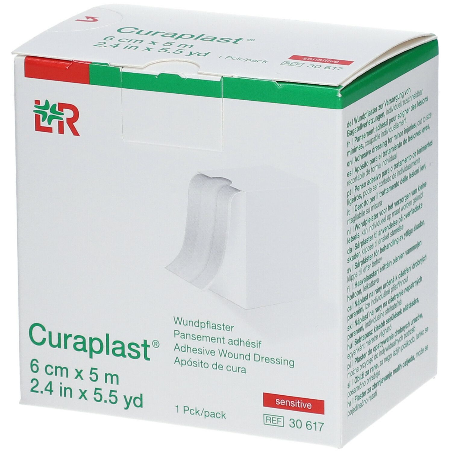 Curaplast® sensitiv Wundschnellverband 6 cm x 5 m