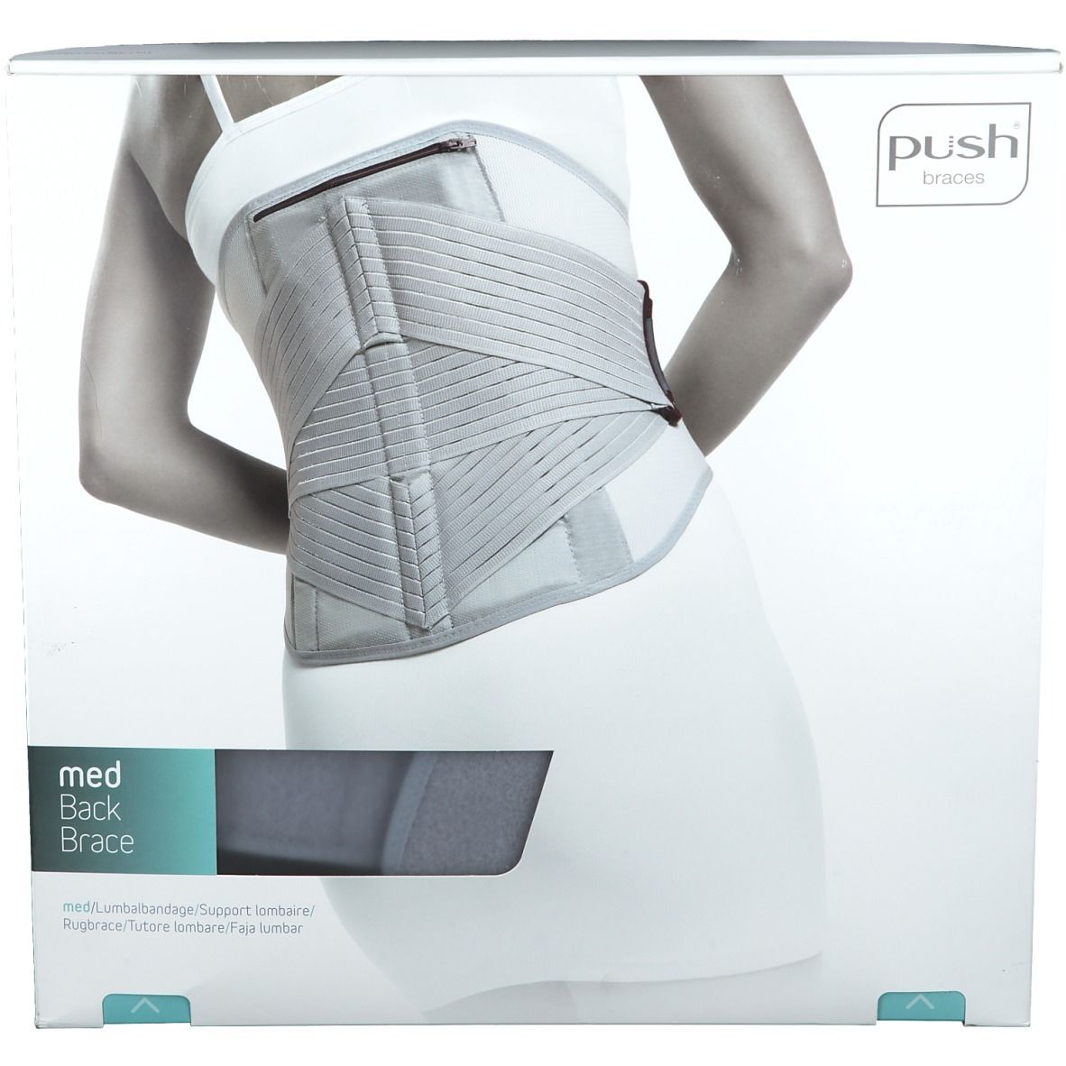 Push Med Lendenwirbelstütze 97-110 cm Größe 4