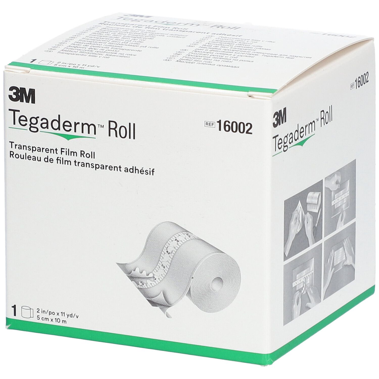 Image of 3M™ Tegaderm™ Roll Transparentverband unsteril 5 cm x 10 m