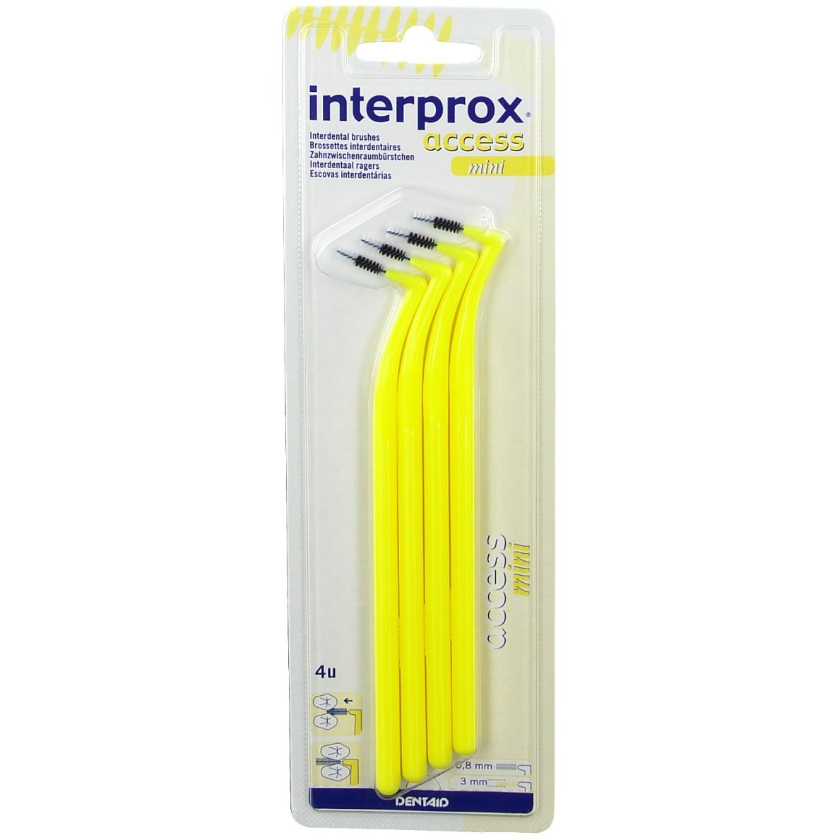 Interprox® Access Brossette Interdentaire Mini Jaune
