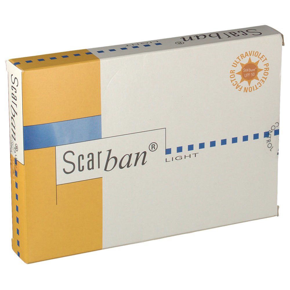 Scarban® Light Silikonverband 5 x 7,5 cm
