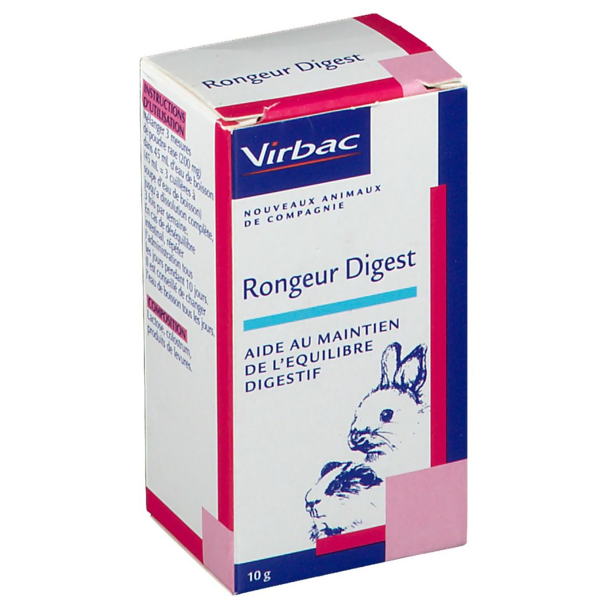 Virbac Rongeur Digest für Nagetiere