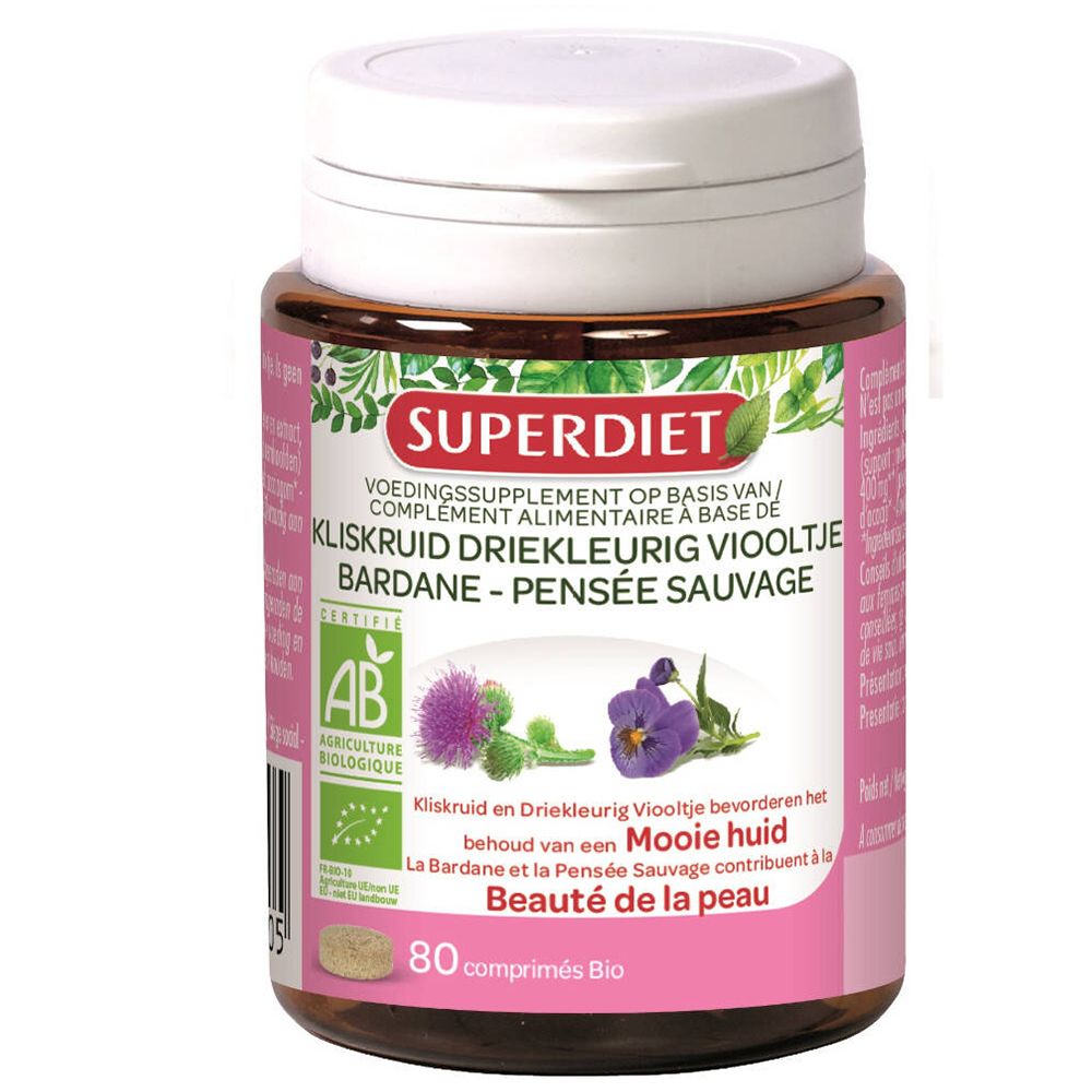 SUPER DIET Klette Stiefmütterchen Veilchen