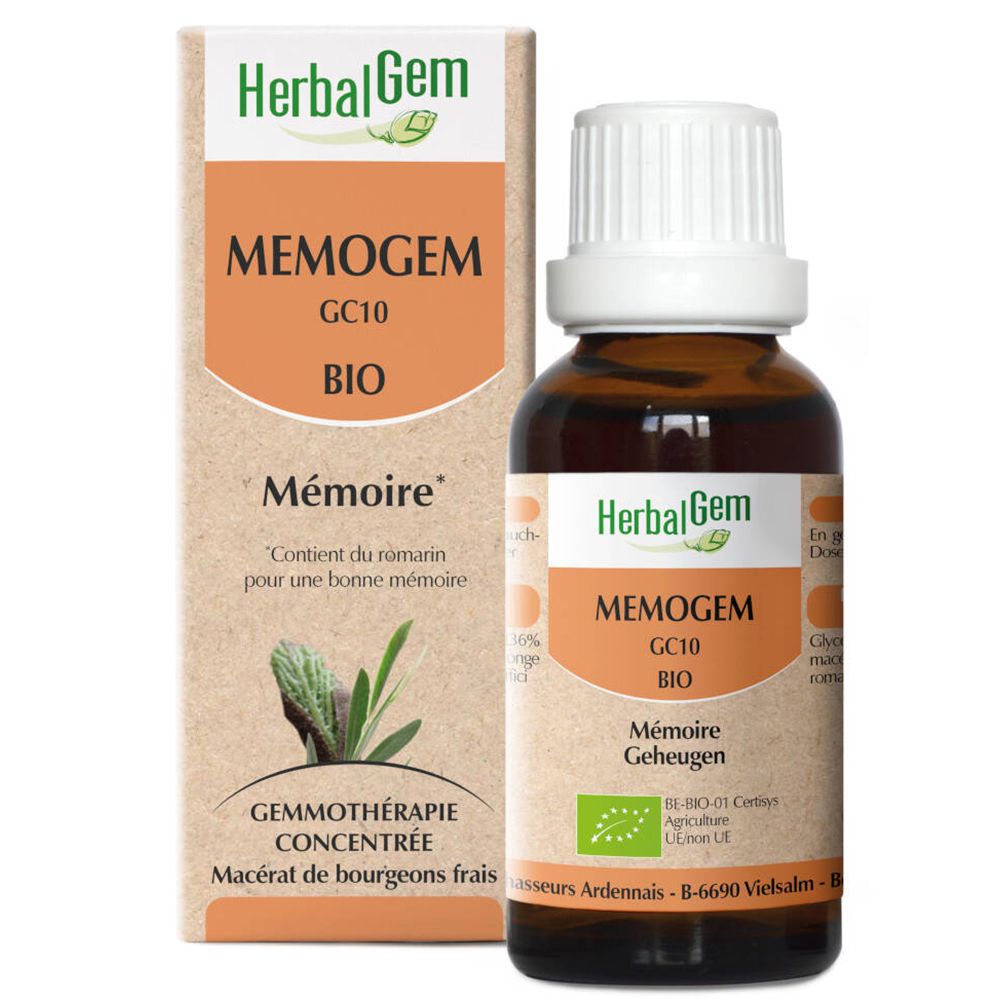 HerbalGem Memogem Bio Gedächtnis