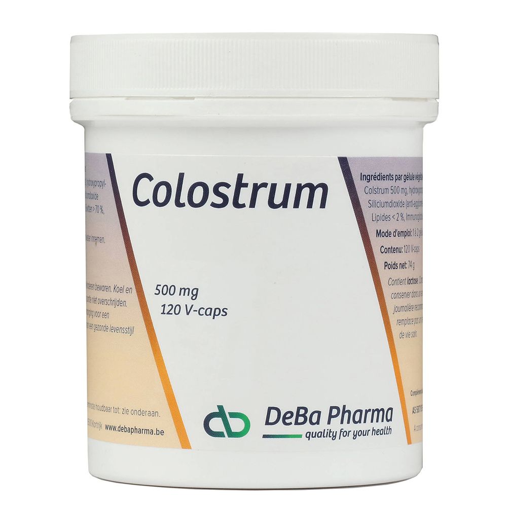 Image of DeBa Pharma Colostrum 500 mg