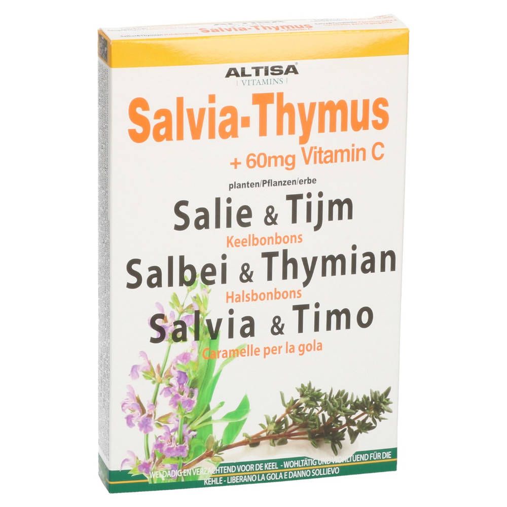 Image of ALTISA® Salbei & Thymian Halsbonbons