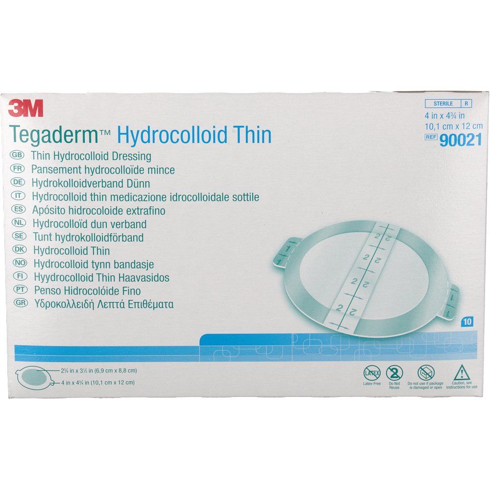 Image of 3M™ Tegaderm™ Hydrokolloidverband Thin 10 x 12 cm