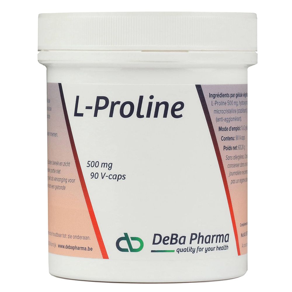 Image of DeBa Pharma L-Proline 500 mg