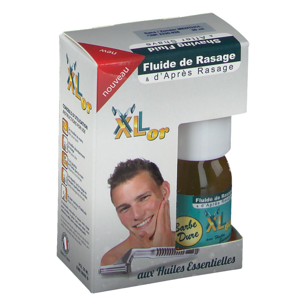 Xlor Classic 2-in-1 Rasier- & After-Shave-Fluid