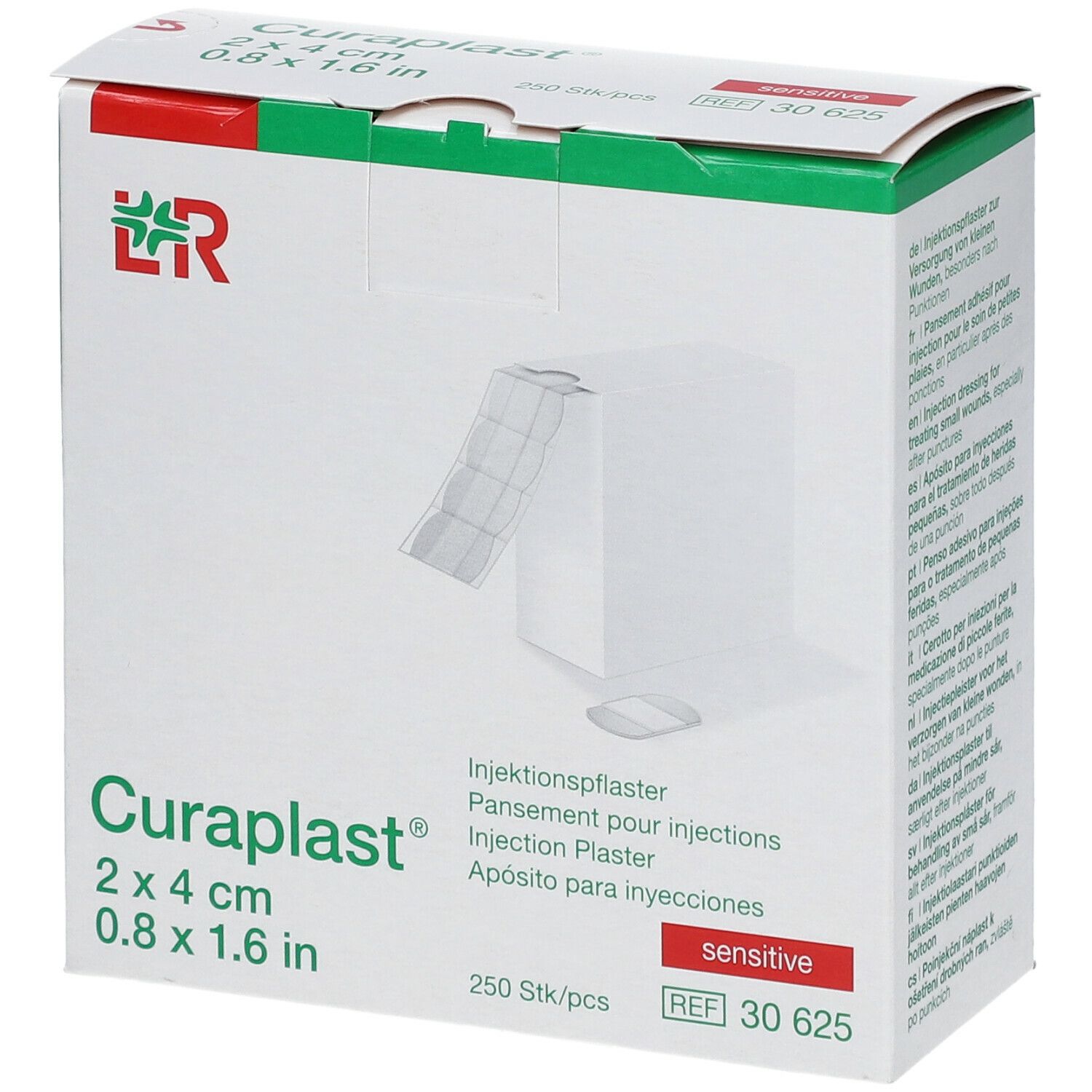 Curaplast® sensitiv Wundschnellverband Dispenser 2 cm x 4 cm