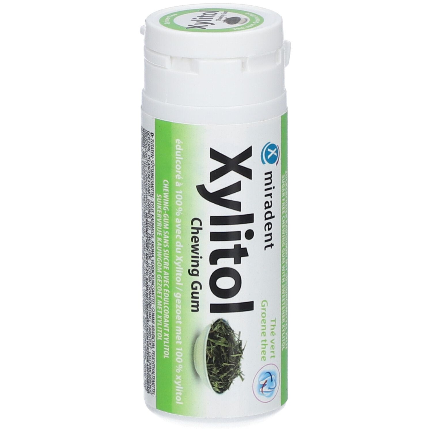miradent Xylitol Chewing Gum Grüner Tee