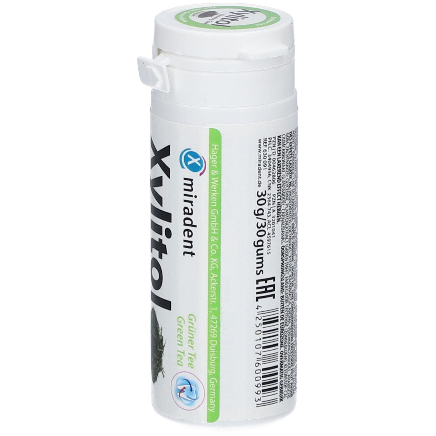Miradent Chewing Gum Xylitol Thé Vert shopapotheke.ch