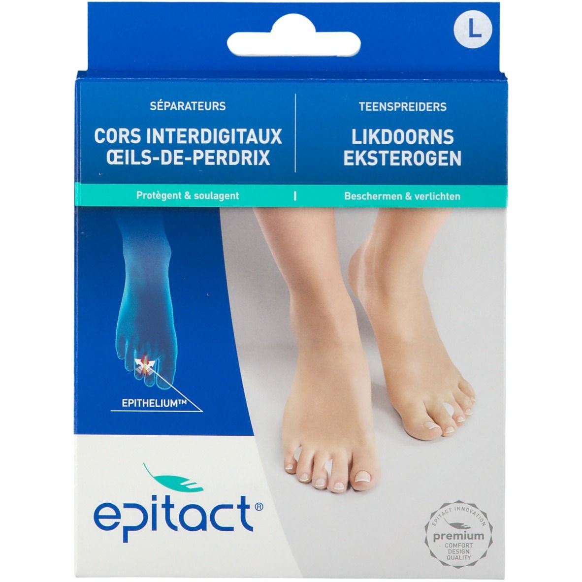 epitact® Séparateurs d'Orteilles Grand